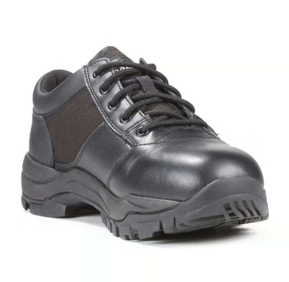 Galls Duty Boot Athletic Oxford Low Top Shoes Leather Black Mens Size US 7M NWT